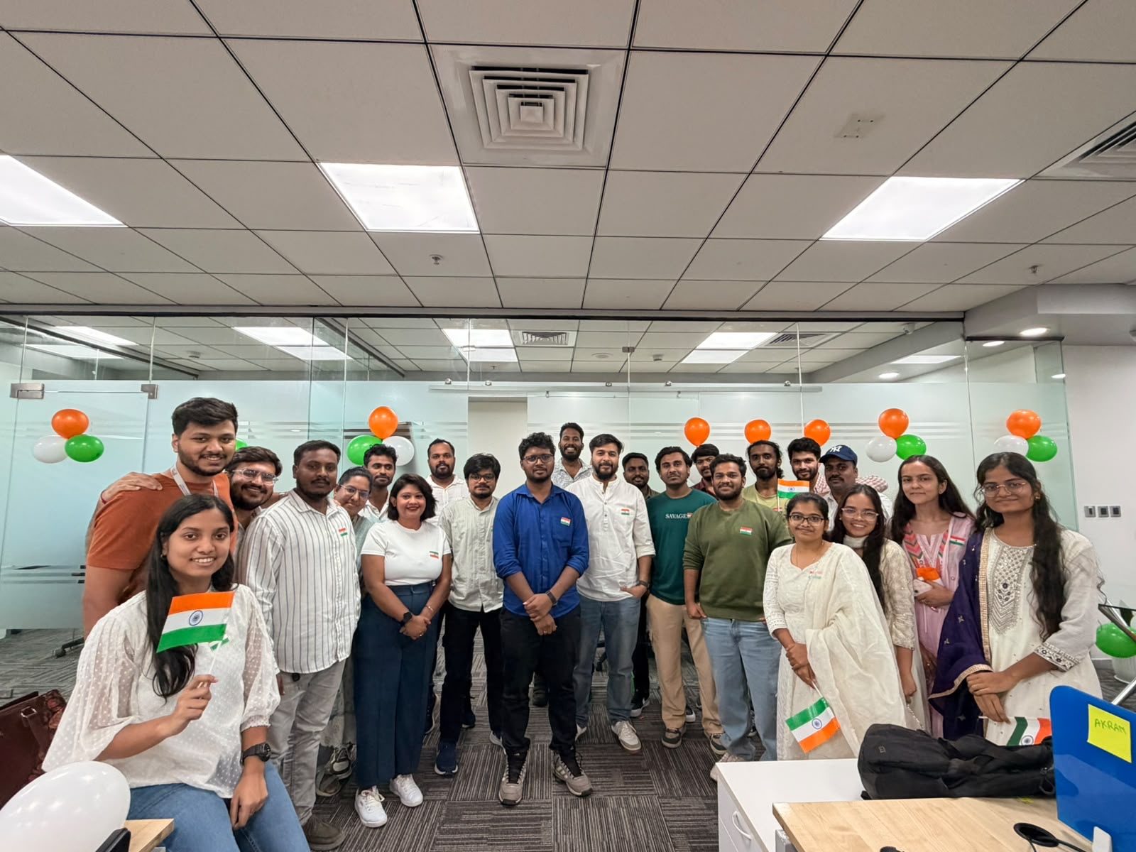 The Offshore1st team at the Hyderabad delivery centre
